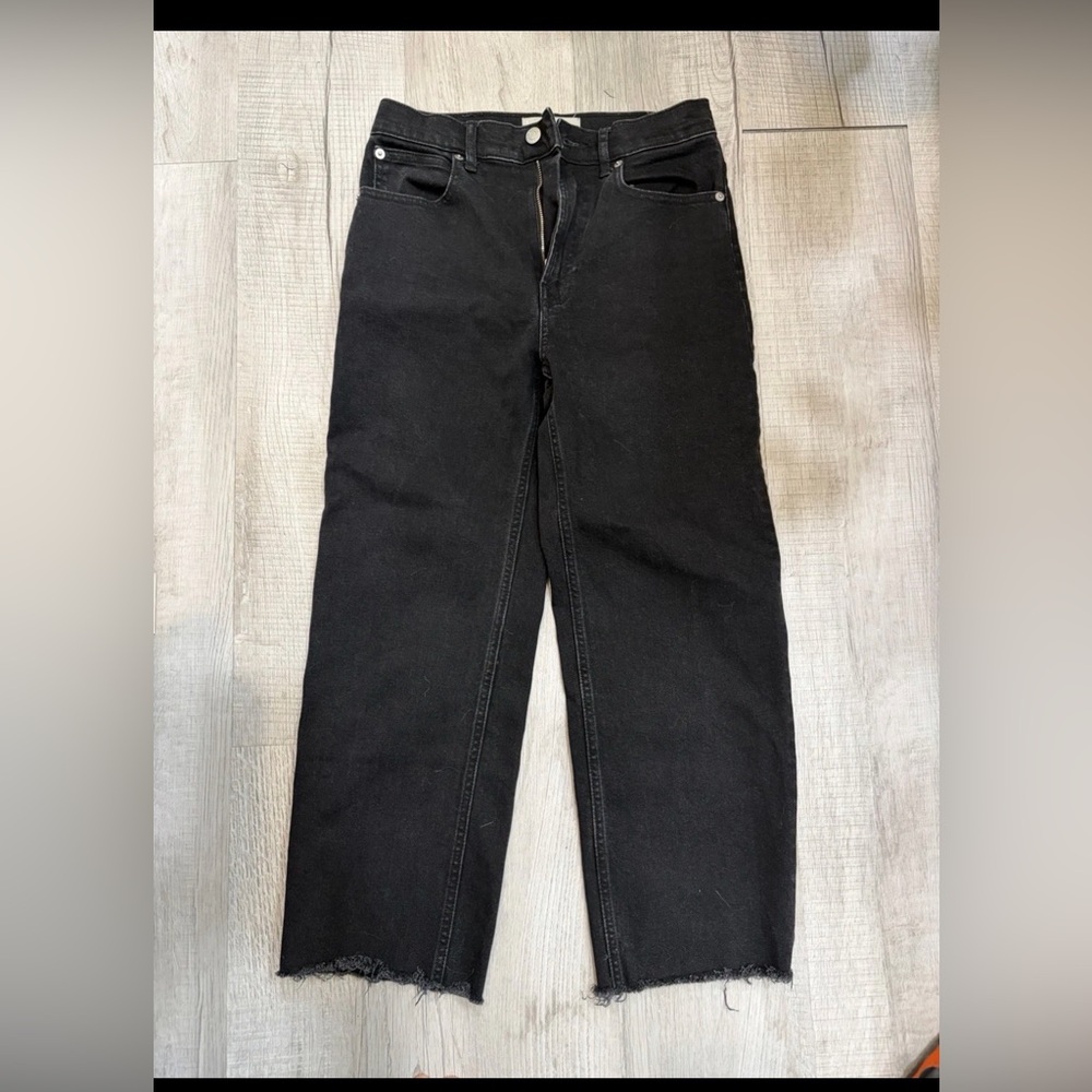 Everlane Black Way High Jeans 25 regular *for 24 inseam*